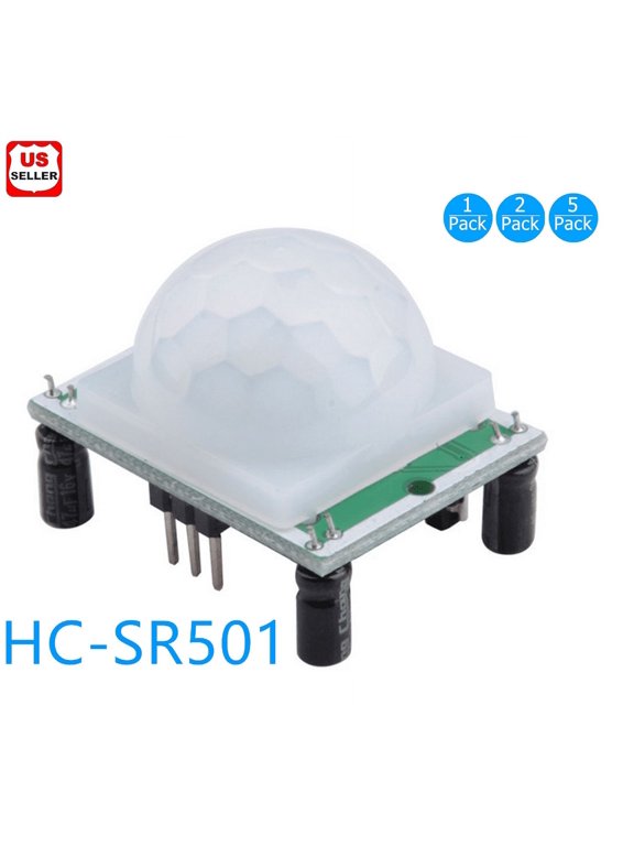 New HC-SR501 Small PIR Sensor Module Pyroelectric Infrared Body Motion Sensing-1pc