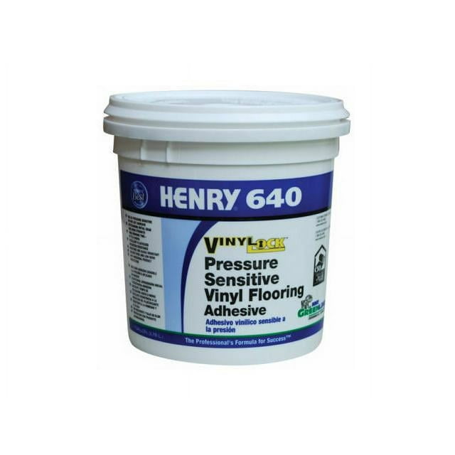 New HENRY 12176 VinylLock Pressure Sensitive Vinyl Flooring Adhesive