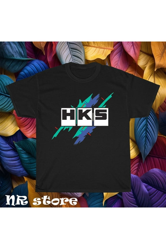 New HKS Logo Logo T shirt Funny Size S to 5XL