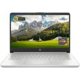thumbnail image 1 of New HP 14" FHD Laptop Computer, AMD Ryzen 3-3250, 8GB RAM, 128GB SSD,AMD Radeon Graphics, Silver, Windows 11 (S mode) Pro, 1 of 6