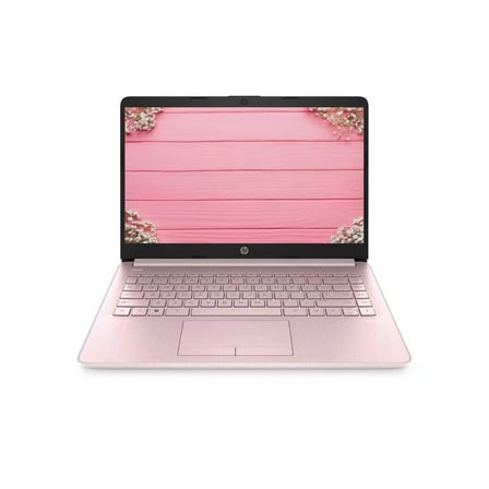 HP 14" HD Display Laptop, Intel Celeron N4120, 16GB DDR4, 64GB eMMC, Windows 11 Home, Pink