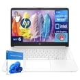 thumbnail image 1 of New HP 14 inch Touchscreen Laptop Intel Processor N4500 4GB RAM 64GB eMMC Snowflake White Windows 11 Home S, 1 of 6