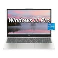 thumbnail image 1 of New HP 15 Laptop,15.6" FHD, Intel Core i5-1235U (Beats i7-1065G7), 8GB RAM 512GB SSD, Wi-Fi, Bluetooth, HDMI,Windows 11 Pro Silver, 1 of 6