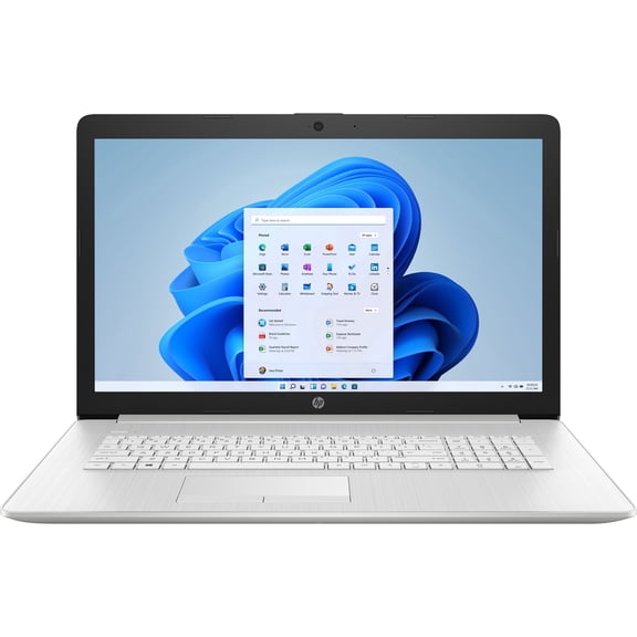 HP 17.3" HD+ Brightview (1600*900), Intel 11th Generation Core i3-1115G4 Processor ( up to 4.1 GHz), 12GB RAM, 256GB SSD, Wi-Fi, Bluetooth, Natural Silver, Windows 11