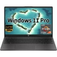 thumbnail image 1 of New HP 255 G10 15.6" FHD Business Laptop, AMD Ryzen 7 7730U, 32GB RAM, 2TB PCIe SSD, Numeric Keypad, Webcam, Wi-Fi 6, HDMI, Windows 11 Pro, Black, 1 of 5