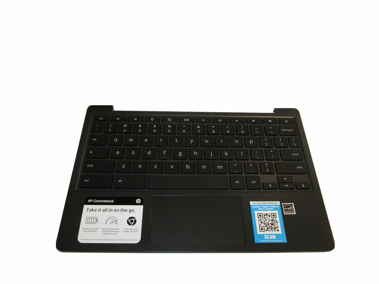 New HP Chromebook 11A-NA 11A-NA0081CL Palmrest Touchpad M15713-001 ...