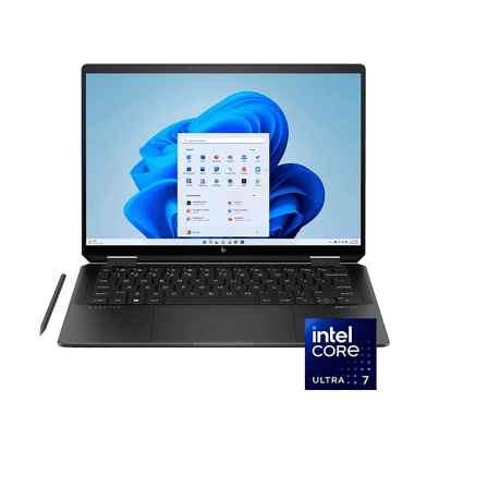New HP Spectre x360 2-in-1 14-eu0023dx 14" 2.8K OLED Touch-Screen Laptop Intel Evo Ultra 7 155H CPU Arc Graphics Active Stylus Pen 2TB SSD 32GB Ram Win 11 Pro