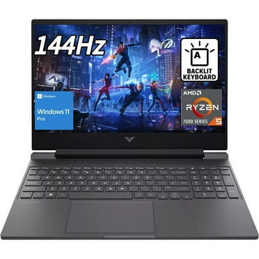 New HP Victus Gaming Laptop, 15.6 FHD 144Hz Display, Ryzen 5 7535HS, AMD Radeon RX 6550M, 16GB DDR5 RAM,1TB SSD, Wi-Fi 6, Backlit KB, Windows 11 Pro