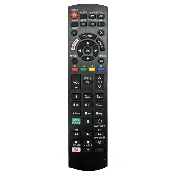 New HUAYU RM-L1378 Universal For Panasonic TV Remote N2QAYB000240 N2QAYB000487