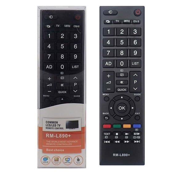 New HUAYU RM-L890+ Universal For Toshiba LCD TV Remote Control CT-90013 CT-90128