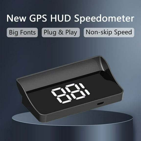 New HUD GPS Head Up Display Speedometer Odometer Car Digital Speed