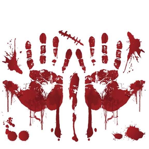 New Halloween Static Glass Window Stickers Halloween Decorations