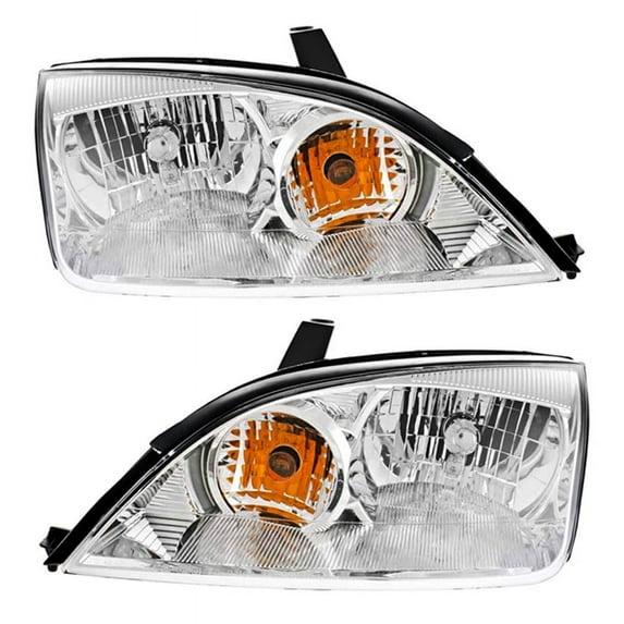 New Halogen Headlight Compatible With Ford Focus Hatchback 2005-2007 by Part Number 7S4Z-13008-E 7S4Z13008E 7S4Z-13008-F 7S4Z13008F FO2503210 FO2502210