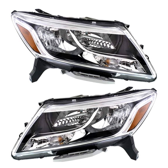 New Halogen Headlight Compatible With Nissan Pathfinder Platinum 2013-2016 by Part Number 26010-3KA0B 260103KA0B 26060-3KA0B 260603KA0B NI2503221 NI2502221