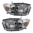 thumbnail image 1 of New Halogen Headlight Compatible With Toyota Highlander Limited Sport 2011-2013 by Part Number 81110-0E110 811100E110 81150-0E130 811500E130 TO2503208 TO2502208, 1 of 2