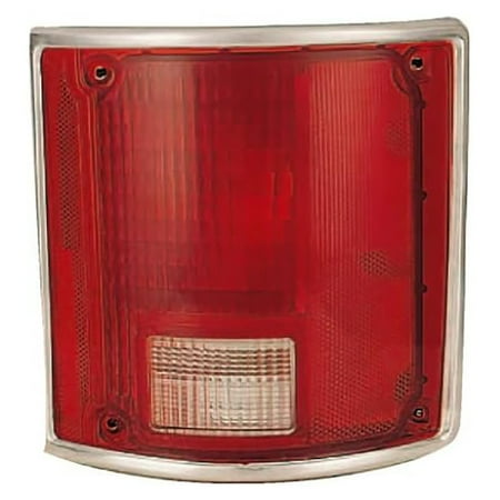 New Halogen Tail Light Right Lens Compatible With Chevrolet