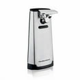 thumbnail image 1 of Hamilton Beach Automatic Can Opener Electric with Easy Clean Detachable Cutting Lever Knife Sharpener Cord Storage Brushed Stainless Steel 76700, 1 of 8