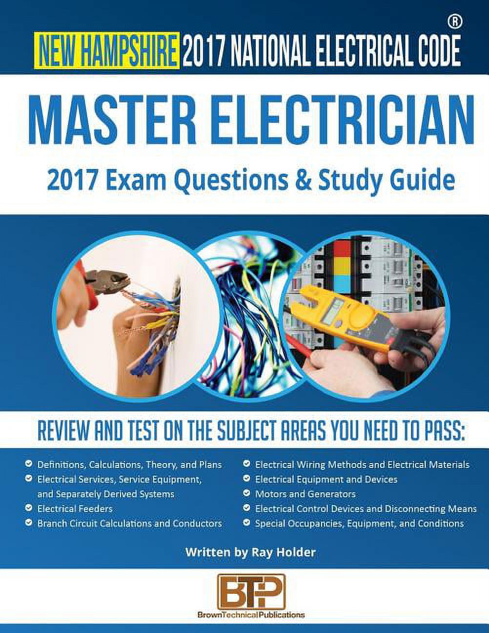 New Hampshire 2017 Master Electrician Study Guide (Paperback) by Brown