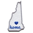 thumbnail image 1 of New Hampshire Home State Patch Embroidered Iron On, 1 of 2
