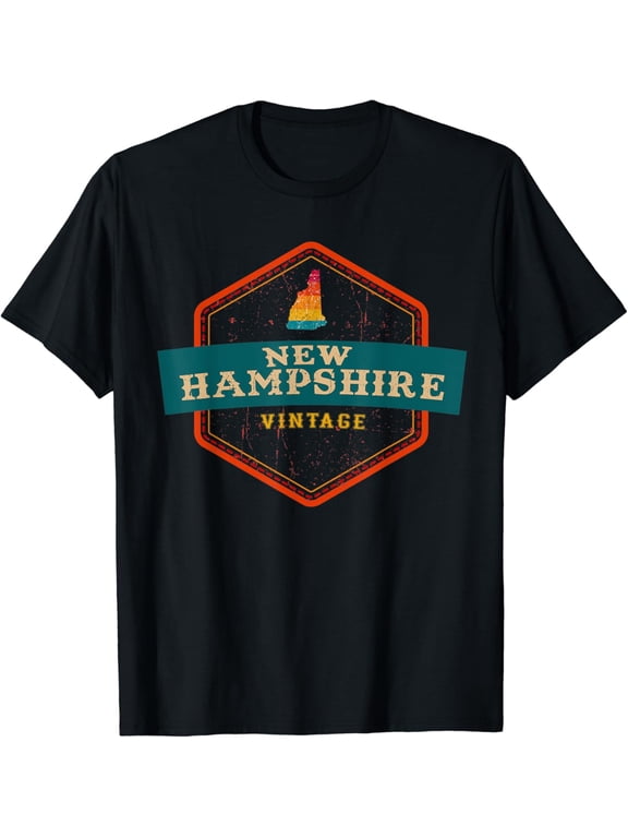 New Hampshire NH Graphic Souvenir Love Distressed State T-Shirt