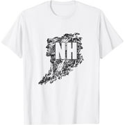 New Hampshire Old Man Of The Mountain T-Shirt