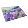 thumbnail image 1 of New Hampshire Purple Lilac in Watercolor Glass Cutting Board Large 12 in x 15 in, 1 of 5