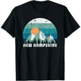 thumbnail image 1 of New Hampshire State Retro Vintage T-Shirt, 1 of 3