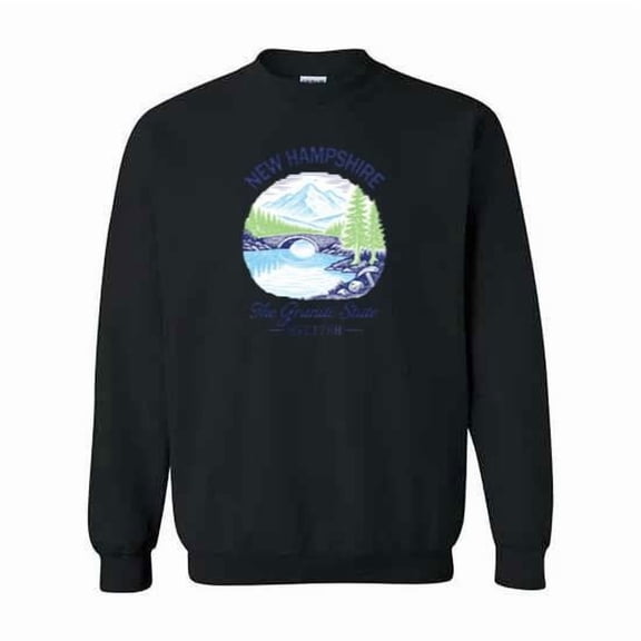New Hampshire The Granite State Souvenir Home Pride Unisex Sweatshirt up to 5XL