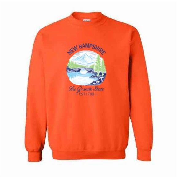 New Hampshire The Granite State Souvenir Home Pride Unisex Sweatshirt up to 5XL