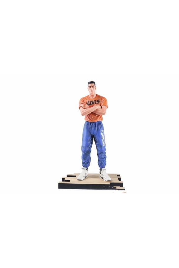 New Hanamichi Sakuragi Figure Kaede Rukaw Figure Hisashi Mitsui Figure Miyagi Ryota Figure Akagi Takenori Figure Handmade PVC Anime Craft Gift (Takenori)