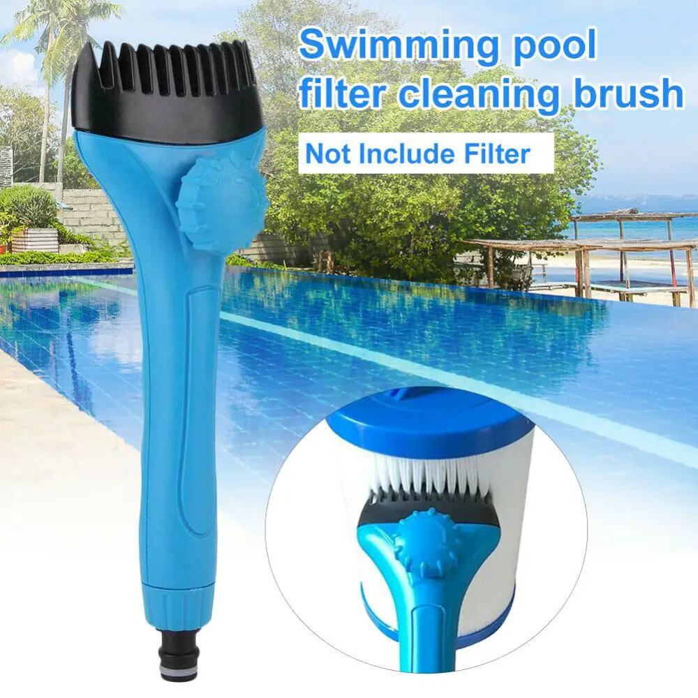New handheld swimming pool filter cleaner cleaning brush hot tub spa