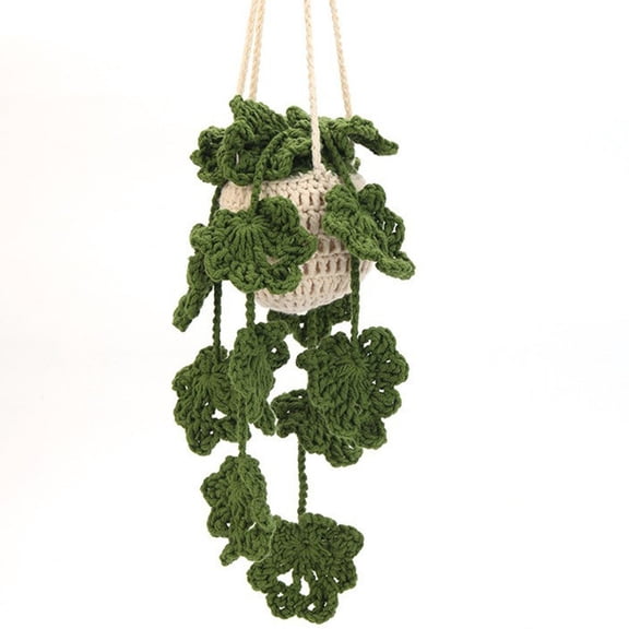New Handmade Diy Wool Knitted Hollow Hanging Basket Material Package