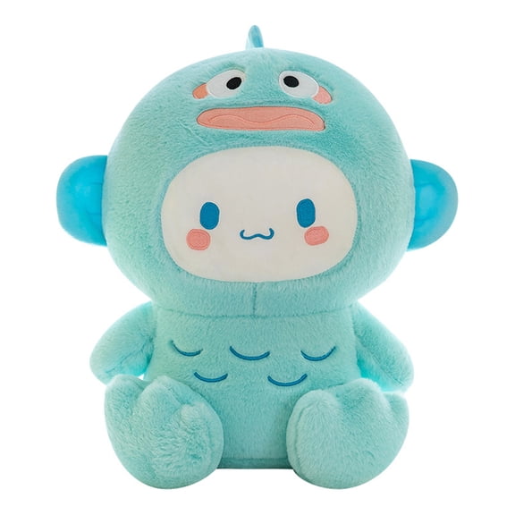 New Hangyodon Hat Cinnamoroll Doll, Cartoon Cute Plush Toy, Stuffed Throw Pillow Doll Cushion