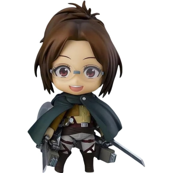 New Hanji Zo Figure, Replacement Face Movable Hanji Zo Figurine 10cm/3.9inch Anime Handmade Cartoon Manga Character Collectible Craft Gift
