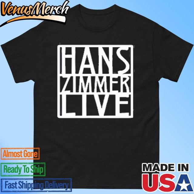 New Hans Zimmer Live North America 2024 Shirt