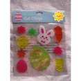 thumbnail image 1 of New Happy Easter Bunny Flowers Spring Window Gel Clings Stickers Decoration 10Ct, 1 of 1