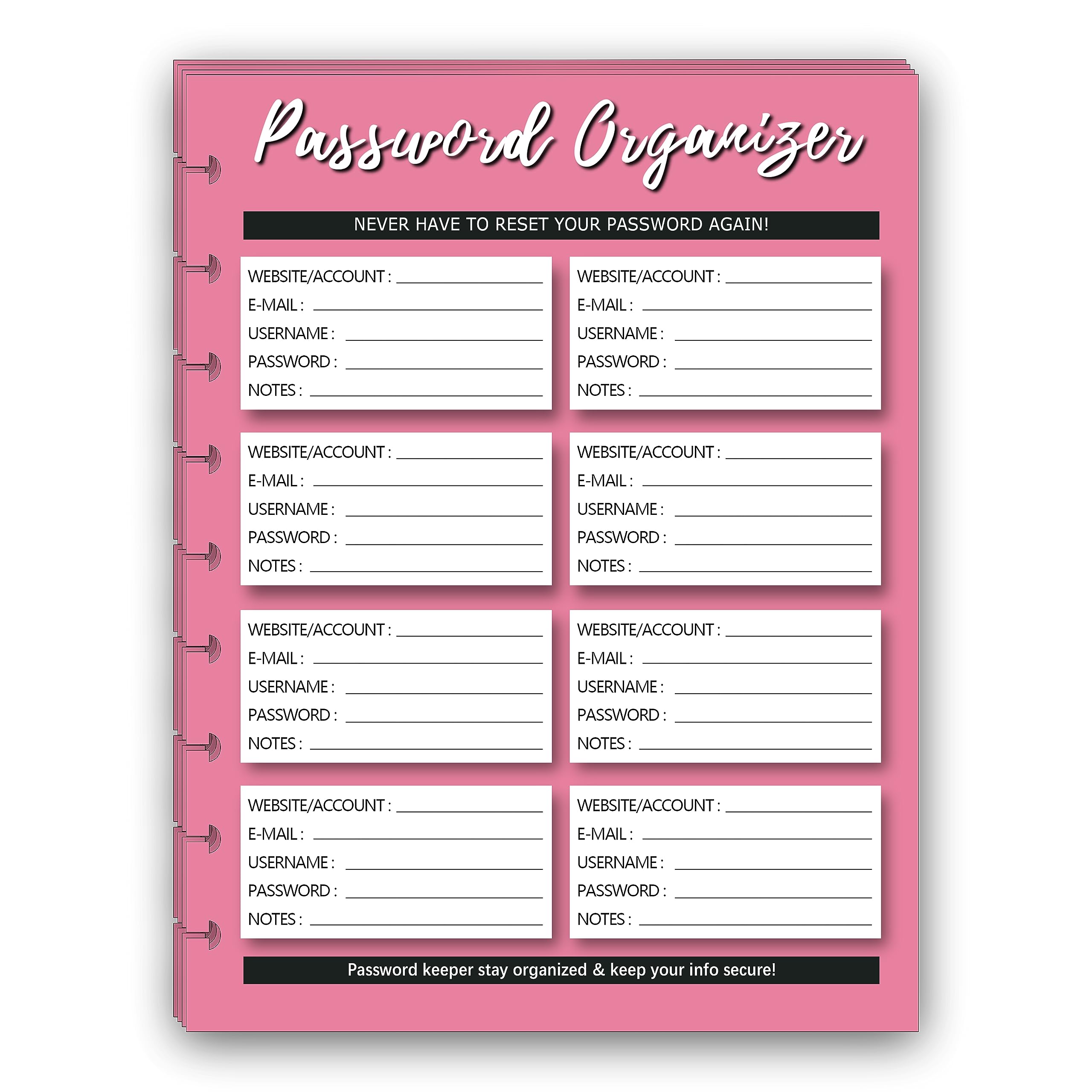 New Happy Planner Insert for 9Disc Classic Happy Planner, Color