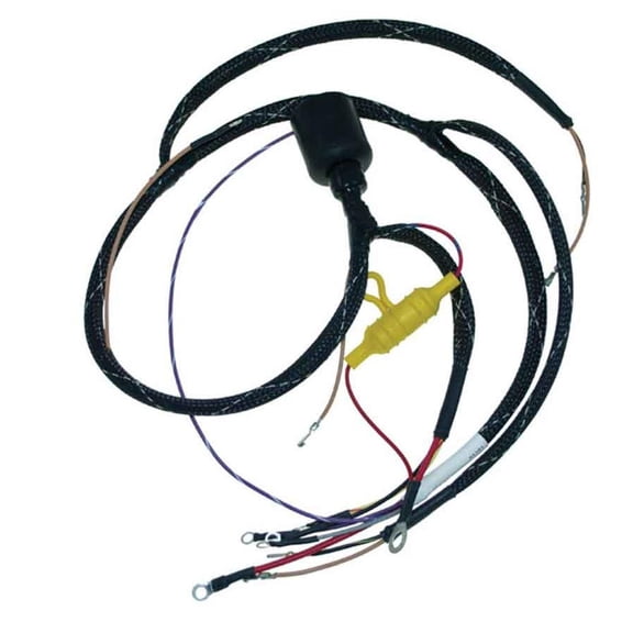 OEM Grade Wiring Harness 1979-1983 Compatible with Johnson Evinrude V6 150HP 175HP 200HP 235HP Cross Flow Replaces 0389452 0582866 582866 Round Plug Marine