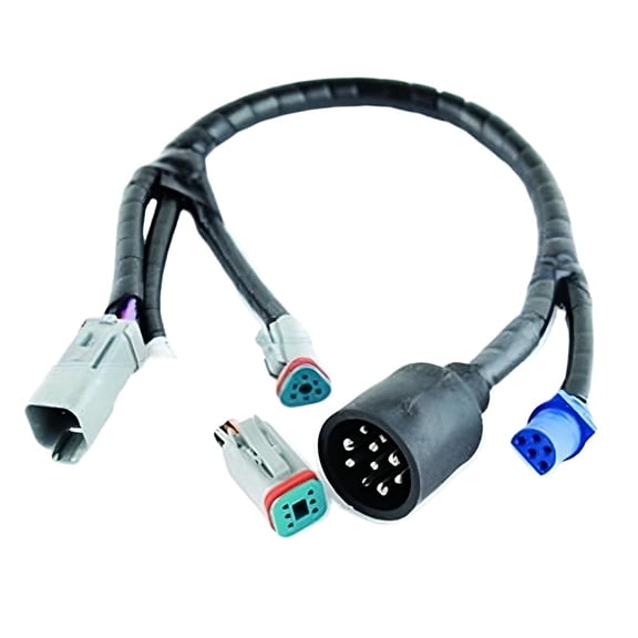 Outboard Engine Adapter Harness Compatible with Johnson Evinrude Marine Engine Adapts 1996-2016 Johnson/Evinrude Engines to 1976-1995 0176349