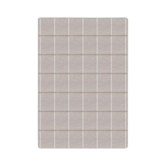 New Haven 3'10" x 5'4" Area Rug In Color Ivory-Color:Ivory,Material:Nylon