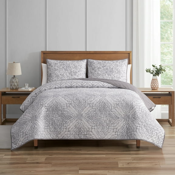 New Haven 3 Piece Full/Queen Pc Quilt Set