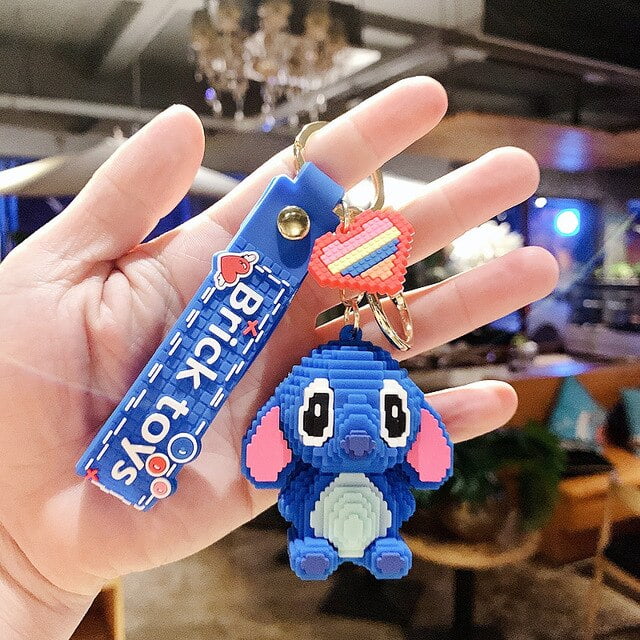 Anime Stitch Disney Keychain Women