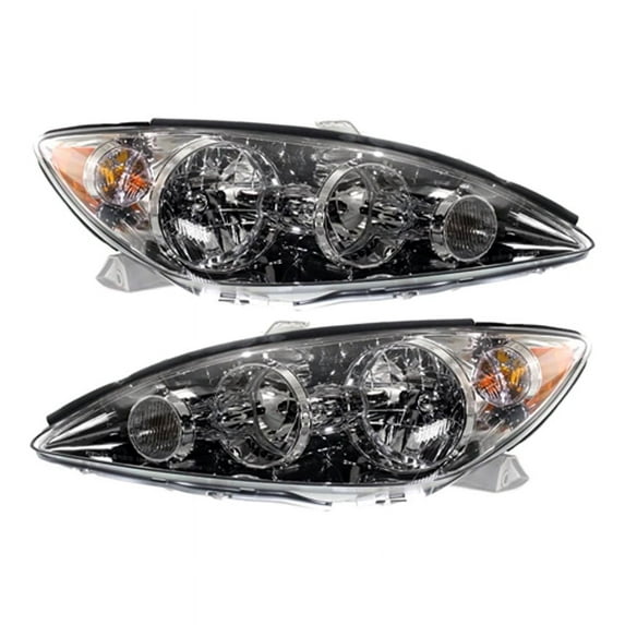 New Headlight Compatible With Toyota Camry XLE Le Sedan 2.4 3.0 2005-2006 by Part Number 81110-06180 8111006180 81150-06180 8115006180 TO2503155 TO2502155