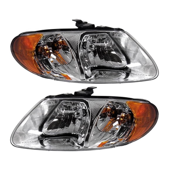 New Headlight Compatible With Chevrolet Cobalt LS Sedan LS Coupe 2005-2008 by Part Number 22740620 22740621 22740620 22740621 GM2503251 GM2502251