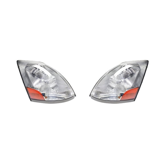 New Headlight Pair Fits Volvo Heavy Duty Vt Base Tractor 16.1L 2006-12 82329592