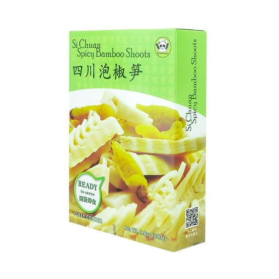 New Health Chef Panda Sichuan Spicy Bamboo Shoots 280g