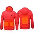 thumbnail image 1 of New Heated Jacket Coat USB Electric Jacket Cotton Coat Heater Thermal Clothing Heating Vest Men's Clothes Winter, 1 of 11