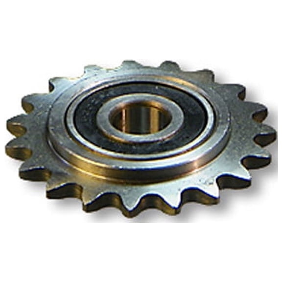 New Heavy Duty Idler/Tensioner Steel Sprocket 1/2" Precision Ball Bearing For #35 Chain. 19 Tooth.