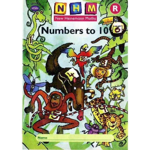 New Heinemann Maths: Reception: Numbers to 10 Activity Book (8 Pack) (Paperback)