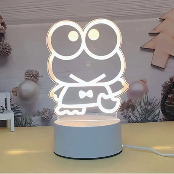 New Hello Kitty KEROKERO KEROPPI My melody Creative Cartoon Bedside Night Light Atmosphere Light Birthday Gift